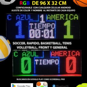 Letrero Multideportes RGB