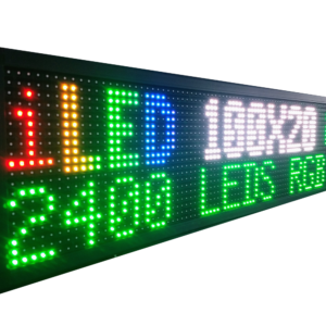 Letrero LED Multicolor Autobús Modelo P8G-3